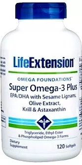 Omega 3 fatty acids from krill and fish oil with Sesame Lignans, Olive Extract & Astaxanthin